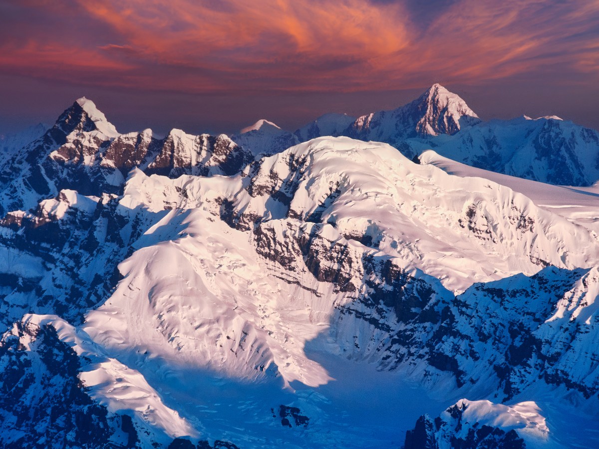 Alaska Range sunrise
